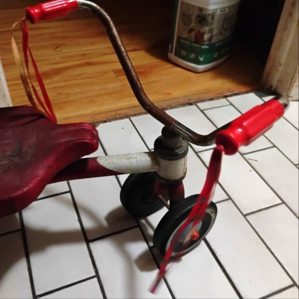 Vintage 1950's "Junior Wee Wheeler's Quad Tricycle Wheeler